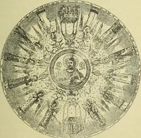 An illustration from Ocherki pamiatnikov khristiansko ikonografi i iskusstva (1900)
