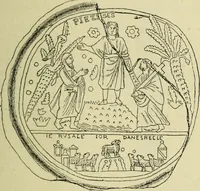 An illustration from Ocherki pamiatnikov khristiansko ikonografi i iskusstva (1900)