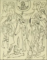 An illustration from Ocherki pamiatnikov khristiansko ikonografi i iskusstva (1900)