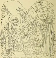 An illustration from Ocherki pamiatnikov khristiansko ikonografi i iskusstva (1900)