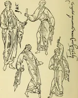 An illustration from Ocherki pamiatnikov khristiansko ikonografi i iskusstva (1900)