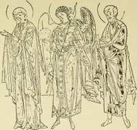 An illustration from Ocherki pamiatnikov khristiansko ikonografi i iskusstva (1900)