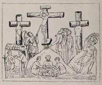 An illustration from Ocherki pami︠a︡tnikov khristīanskoĭ ikonografīi i iskusstva (1900)