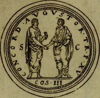 An illustration from Octauij Ferrarij Analecta de re vestiaria, siue, Exercitationes ad Alberti Rubenij Commentarium de re vestiaria, & lato clauo : accessit Dissertatio de veterum lucernis sepulchralibus (1670)