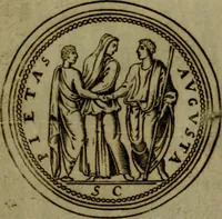 An illustration from Octauij Ferrarij Analecta de re vestiaria, siue, Exercitationes ad Alberti Rubenij Commentarium de re vestiaria, & lato clauo : accessit Dissertatio de veterum lucernis sepulchralibus (1670)