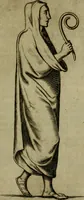 An illustration from Octauij Ferrarij Analecta de re vestiaria, siue, Exercitationes ad Alberti Rubenij Commentarium de re vestiaria, & lato clauo : accessit Dissertatio de veterum lucernis sepulchralibus (1670)