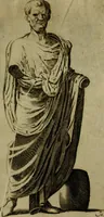 An illustration from Octauij Ferrarij Analecta de re vestiaria, siue, Exercitationes ad Alberti Rubenij Commentarium de re vestiaria, & lato clauo : accessit Dissertatio de veterum lucernis sepulchralibus (1670)