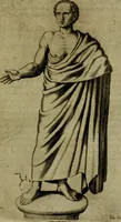 An illustration from Octauij Ferrarij Analecta de re vestiaria, siue, Exercitationes ad Alberti Rubenij Commentarium de re vestiaria, & lato clauo : accessit Dissertatio de veterum lucernis sepulchralibus (1670)