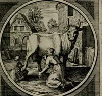 An illustration from Octoginta emblemata moralia nova : e sacris literis petita, formandis ad veram pietatem accommodata, & elegantibus picturis aeri incisis repraesentata (1630)