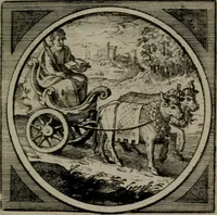 An illustration from Octoginta emblemata moralia nova : e sacris literis petita, formandis ad veram pietatem accommodata, & elegantibus picturis aeri incisis repraesentata (1630)