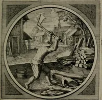 An illustration from Octoginta emblemata moralia nova : e sacris literis petita, formandis ad veram pietatem accommodata, & elegantibus picturis aeri incisis repraesentata (1630)