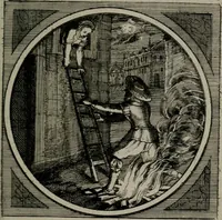 An illustration from Octoginta emblemata moralia nova : e sacris literis petita, formandis ad veram pietatem accommodata, & elegantibus picturis aeri incisis repraesentata (1630)