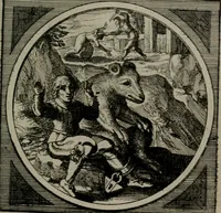 Picture 48 of 76 from Octoginta emblemata moralia nova : e sacris literis petita, formandis ad veram pietatem accommodata, & elegantibus picturis aeri incisis repraesentata (1630), leaf 212