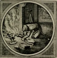An illustration from Octoginta emblemata moralia nova : e sacris literis petita, formandis ad veram pietatem accommodata, & elegantibus picturis aeri incisis repraesentata (1630)
