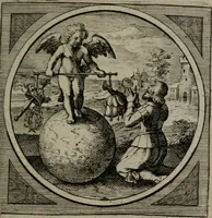 An illustration from Octoginta emblemata moralia nova : e sacris literis petita, formandis ad veram pietatem accommodata, & elegantibus picturis aeri incisis repraesentata (1630)