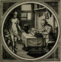 An illustration from Octoginta emblemata moralia nova : e sacris literis petita, formandis ad veram pietatem accommodata, & elegantibus picturis aeri incisis repraesentata (1630)