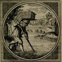 An illustration from Octoginta emblemata moralia nova : e sacris literis petita, formandis ad veram pietatem accommodata, & elegantibus picturis aeri incisis repraesentata (1630)