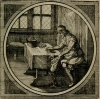 An illustration from Octoginta emblemata moralia nova : e sacris literis petita, formandis ad veram pietatem accommodata, & elegantibus picturis aeri incisis repraesentata (1630)