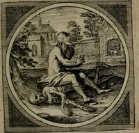 An illustration from Octoginta emblemata moralia nova : e sacris literis petita, formandis ad veram pietatem accommodata, & elegantibus picturis aeri incisis repraesentata (1630)