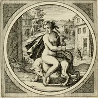 Picture 33 of 84 from Octoginta emblemata moralia nova, e sacris literis petita, formandis ad veram pietatem accommodata, & elegantibus picturis aeri incisis repraesentata (1630), leaf 138