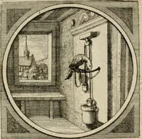 Picture 39 of 84 from Octoginta emblemata moralia nova, e sacris literis petita, formandis ad veram pietatem accommodata, & elegantibus picturis aeri incisis repraesentata (1630), leaf 166