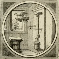 Picture 42 of 84 from Octoginta emblemata moralia nova, e sacris literis petita, formandis ad veram pietatem accommodata, & elegantibus picturis aeri incisis repraesentata (1630), leaf 178