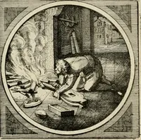 An illustration from Octoginta emblemata moralia nova, e sacris literis petita, formandis ad veram pietatem accommodata, & elegantibus picturis aeri incisis repraesentata (1630)