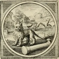 An illustration from Octoginta emblemata moralia nova, e sacris literis petita, formandis ad veram pietatem accommodata, & elegantibus picturis aeri incisis repraesentata (1630)
