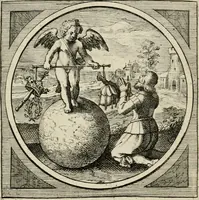 An illustration from Octoginta emblemata moralia nova, e sacris literis petita, formandis ad veram pietatem accommodata, & elegantibus picturis aeri incisis repraesentata (1630)