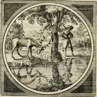 Picture 75 of 84 from Octoginta emblemata moralia nova, e sacris literis petita, formandis ad veram pietatem accommodata, & elegantibus picturis aeri incisis repraesentata (1630), leaf 318