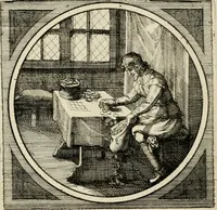 An illustration from Octoginta emblemata moralia nova, e sacris literis petita, formandis ad veram pietatem accommodata, & elegantibus picturis aeri incisis repraesentata (1630)