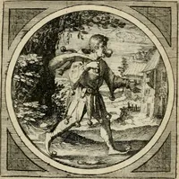 Picture 82 of 84 from Octoginta emblemata moralia nova, e sacris literis petita, formandis ad veram pietatem accommodata, & elegantibus picturis aeri incisis repraesentata (1630), leaf 346