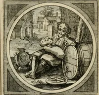 An illustration from Octoginta emblemata moralia nova, e sacris literis petita, formandis ad veram pietatem accommodata, & elegantibus picturis aeri incisis repraesentata (1630)