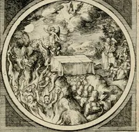 An illustration from Octoginta emblemata moralia nova, e sacris literis petita, formandis ad veram pietatem accommodata, & elegantibus picturis aeri incisis repraesentata (1630)