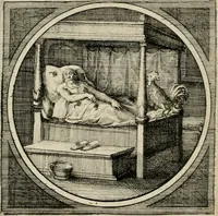 An illustration from Octoginta emblemata moralia nova, e sacris literis petita, formandis ad veram pietatem accommodata, & elegantibus picturis aeri incisis repraesentata (1630)