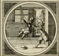 An illustration from Octoginta emblemata moralia nova, e sacris literis petita, formandis ad veram pietatem accommodata, & elegantibus picturis aeri incisis repraesentata (1630)