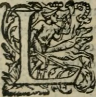 An illustration from Oeuures morales et diuersifiees en histoires, pleines de beaux exemples, enrichies d'enseignemens vertueux, & embellies de plusieurs sentences & discours. Lé tout tiré des plus signalez & remarquables autheurs grecs, latins & françois, qui ont escrit de tout temps, pour l'enseignement de toutes personnes, qui aspirent à vertu & philosphie chrestienne. Reueues, corrigées & augmentées de plus des deux tiers, outre la precedente impression (1584)