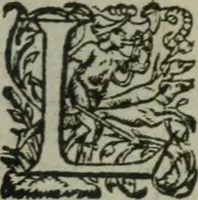 An illustration from Oeuures morales et diuersifiees en histoires, pleines de beaux exemples, enrichies d'enseignemens vertueux, & embellies de plusieurs sentences & discours. Lé tout tiré des plus signalez & remarquables autheurs grecs, latins & françois, qui ont escrit de tout temps, pour l'enseignement de toutes personnes, qui aspirent à vertu & philosphie chrestienne. Reueues, corrigées & augmentées de plus des deux tiers, outre la precedente impression (1584)