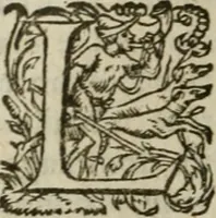 An illustration from Oeuures morales et diuersifiees en histoires, pleines de beaux exemples, enrichies d'enseignemens vertueux, & embellies de plusieurs sentences & discours. Lé tout tiré des plus signalez & remarquables autheurs grecs, latins & françois, qui ont escrit de tout temps, pour l'enseignement de toutes personnes, qui aspirent à vertu & philosphie chrestienne. Reueues, corrigées & augmentées de plus des deux tiers, outre la precedente impression (1584)