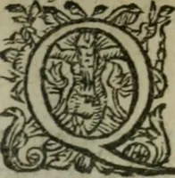 An illustration from Oeuures morales et diuersifiees en histoires, pleines de beaux exemples, enrichies d'enseignemens vertueux, & embellies de plusieurs sentences & discours. Lé tout tiré des plus signalez & remarquables autheurs grecs, latins & françois, qui ont escrit de tout temps, pour l'enseignement de toutes personnes, qui aspirent à vertu & philosphie chrestienne. Reueues, corrigées & augmentées de plus des deux tiers, outre la precedente impression (1584)