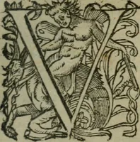 An illustration from Oeuures morales et diuersifiees en histoires, pleines de beaux exemples, enrichies d'enseignemens vertueux, & embellies de plusieurs sentences & discours. Lé tout tiré des plus signalez & remarquables autheurs grecs, latins & françois, qui ont escrit de tout temps, pour l'enseignement de toutes personnes, qui aspirent à vertu & philosphie chrestienne. Reueues, corrigées & augmentées de plus des deux tiers, outre la precedente impression (1584)