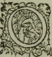 An illustration from Oeuures morales et diuersifiees en histoires, pleines de beaux exemples, enrichies d'enseignemens vertueux, & embellies de plusieurs sentences & discours. Lé tout tiré des plus signalez & remarquables autheurs grecs, latins & françois, qui ont escrit de tout temps, pour l'enseignement de toutes personnes, qui aspirent à vertu & philosphie chrestienne. Reueues, corrigées & augmentées de plus des deux tiers, outre la precedente impression (1584)