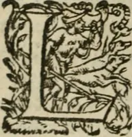 An illustration from Oeuures morales et diuersifiees en histoires, pleines de beaux exemples, enrichies d'enseignemens vertueux, & embellies de plusieurs sentences & discours. Lé tout tiré des plus signalez & remarquables autheurs grecs, latins & françois, qui ont escrit de tout temps, pour l'enseignement de toutes personnes, qui aspirent à vertu & philosphie chrestienne. Reueues, corrigées & augmentées de plus des deux tiers, outre la precedente impression (1584)