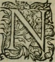 An illustration from Oeuures morales et diuersifiees en histoires, pleines de beaux exemples, enrichies d'enseignemens vertueux, & embellies de plusieurs sentences & discours. Lé tout tiré des plus signalez & remarquables autheurs grecs, latins & françois, qui ont escrit de tout temps, pour l'enseignement de toutes personnes, qui aspirent à vertu & philosphie chrestienne. Reueues, corrigées & augmentées de plus des deux tiers, outre la precedente impression (1584)