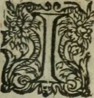 An illustration from Oeuures morales et diuersifiees en histoires, pleines de beaux exemples, enrichies d'enseignemens vertueux, & embellies de plusieurs sentences & discours. Lé tout tiré des plus signalez & remarquables autheurs grecs, latins & françois, qui ont escrit de tout temps, pour l'enseignement de toutes personnes, qui aspirent à vertu & philosphie chrestienne. Reueues, corrigées & augmentées de plus des deux tiers, outre la precedente impression (1584)