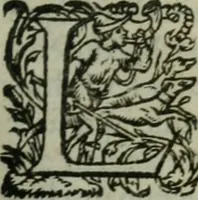An illustration from Oeuures morales et diuersifiees en histoires, pleines de beaux exemples, enrichies d'enseignemens vertueux, & embellies de plusieurs sentences & discours. Lé tout tiré des plus signalez & remarquables autheurs grecs, latins & françois, qui ont escrit de tout temps, pour l'enseignement de toutes personnes, qui aspirent à vertu & philosphie chrestienne. Reueues, corrigées & augmentées de plus des deux tiers, outre la precedente impression (1584)