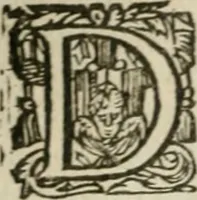An illustration from Oeuures morales et diuersifiees en histoires, pleines de beaux exemples, enrichies d'enseignemens vertueux, & embellies de plusieurs sentences & discours. Lé tout tiré des plus signalez & remarquables autheurs grecs, latins & françois, qui ont escrit de tout temps, pour l'enseignement de toutes personnes, qui aspirent à vertu & philosphie chrestienne. Reueues, corrigées & augmentées de plus des deux tiers, outre la precedente impression (1584)