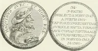 Picture 97 of 191 from Oeuvre du chevalier Hedlinger, ou, Recueil des medailles de ce celebre artiste, gravées en taille douce, accompagnées d'une explication historique et critique, et précédées de la vie de l'auteur (1778), leaf 100