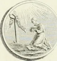 An illustration from Oeuvre du chevalier Hedlinger, ou, Recueil des medailles de ce celebre artiste, gravées en taille douce, accompagnées d'une explication historique et critique, et précédées de la vie de l'auteur (1778)
