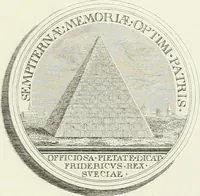 An illustration from Oeuvre du chevalier Hedlinger, ou, Recueil des medailles de ce celebre artiste, gravées en taille douce, accompagnées d'une explication historique et critique, et précédées de la vie de l'auteur (1778)